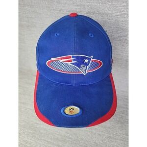New England Patriots Pro Line Hat Cap Men Adjustable Blue NFL Football VTG